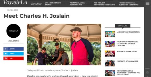 Voyage La - Meet Charles H. Joslain